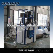 Tube Ice Machine 2Ton with ice storage bins